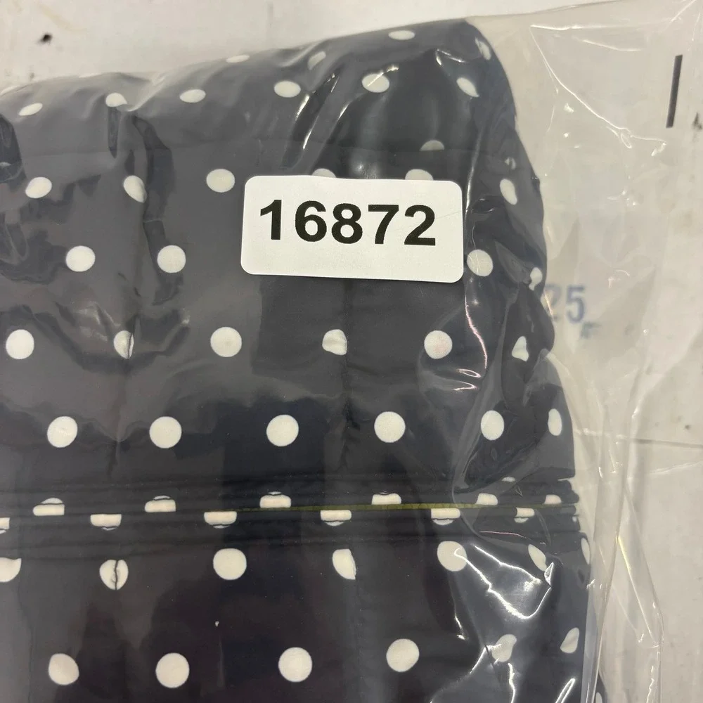 Baby Gap Polka Dot Puffer Jacket‎ Kids 5T Navy Blue Casual Lightweight Coat